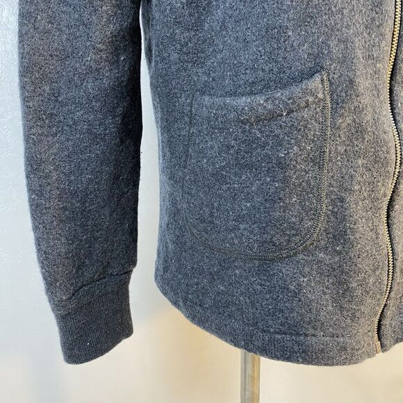 Wallace & Barnes Jacket Mens XL READ Gray Wool - Picture 4 of 12